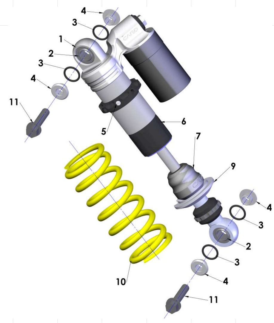 Cobra 50SR (King) 2014 Parts – Shock
