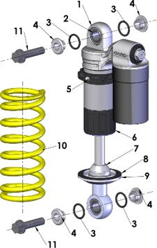 2017 Cobra 50JR Parts – Shock
