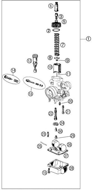 2018 Cobra 50FWE Parts - Carburetor
