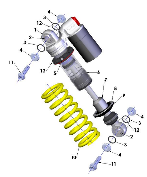 2020-CX50FWE Parts- Shock
