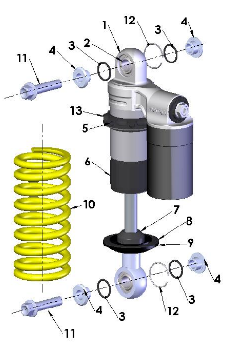 2020-CX50JR Parts- Shock