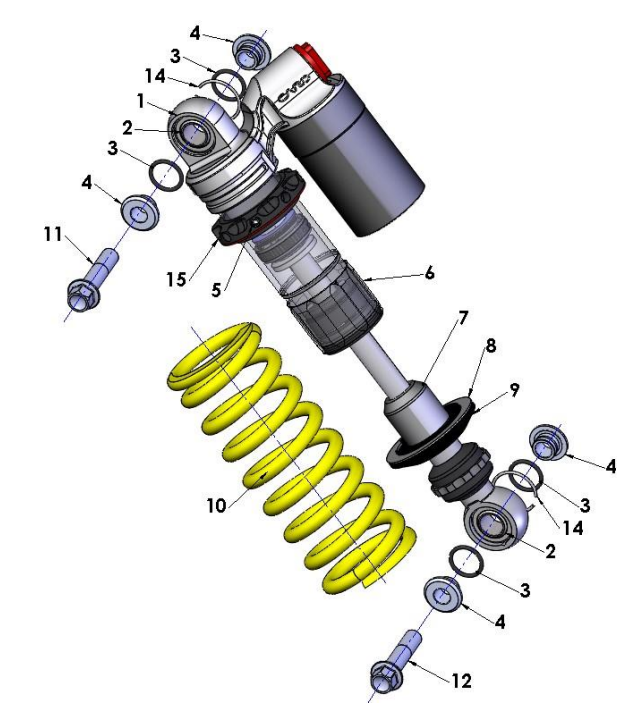 2020-CX65 Parts- Shock External