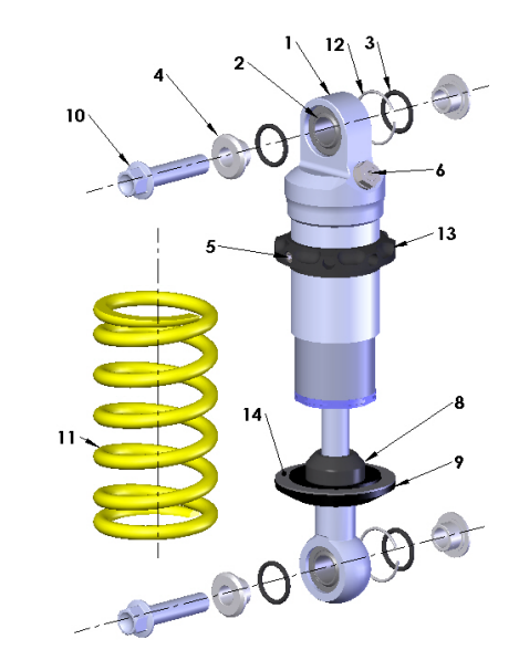 2021-CX50P3 Parts- Shock