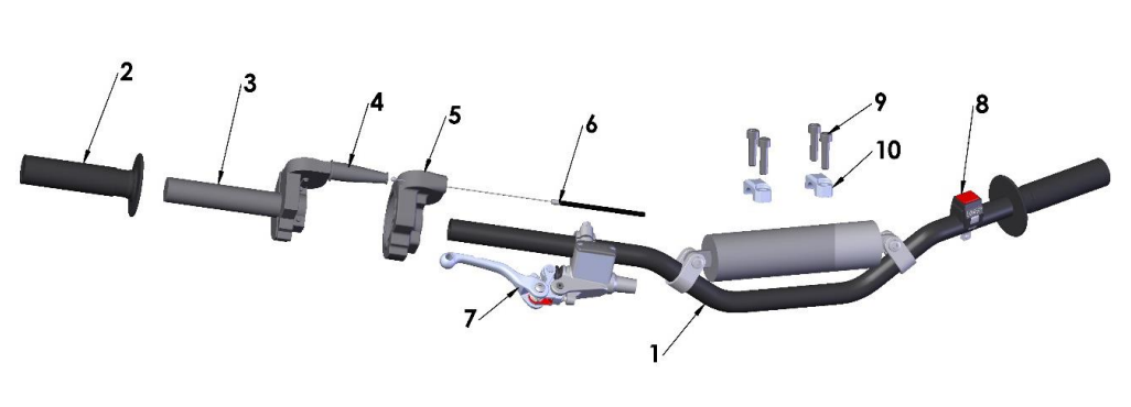 2022-CX50SR-KING Parts- Bars and Controls