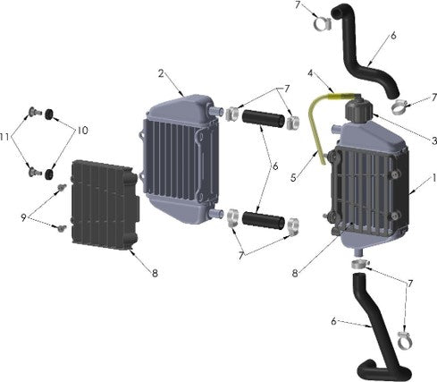2025 CX50JR Parts – Coolant System