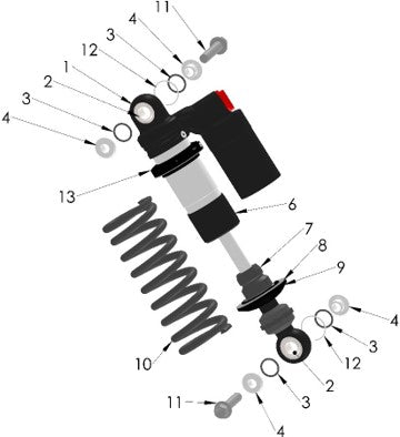 2025 CX5E Parts – Shock
