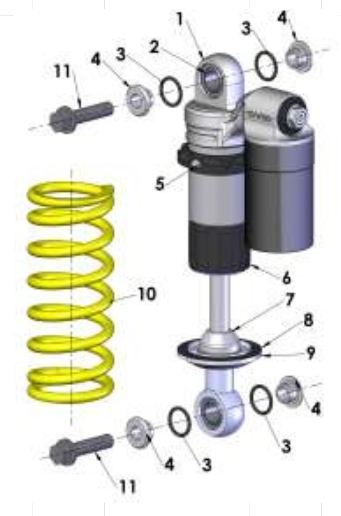 2013 Cobra 50JR Parts – Shock