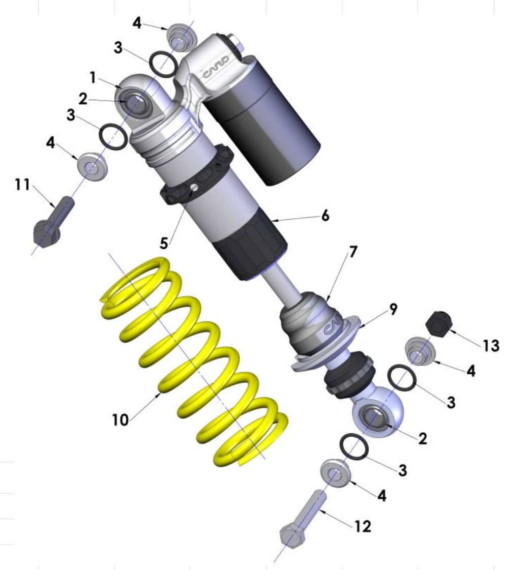 Cobra CX65 2015 Parts – Shock External